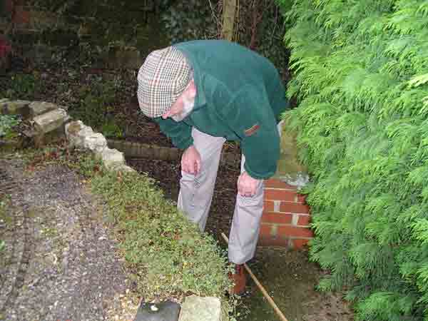 Keith examining